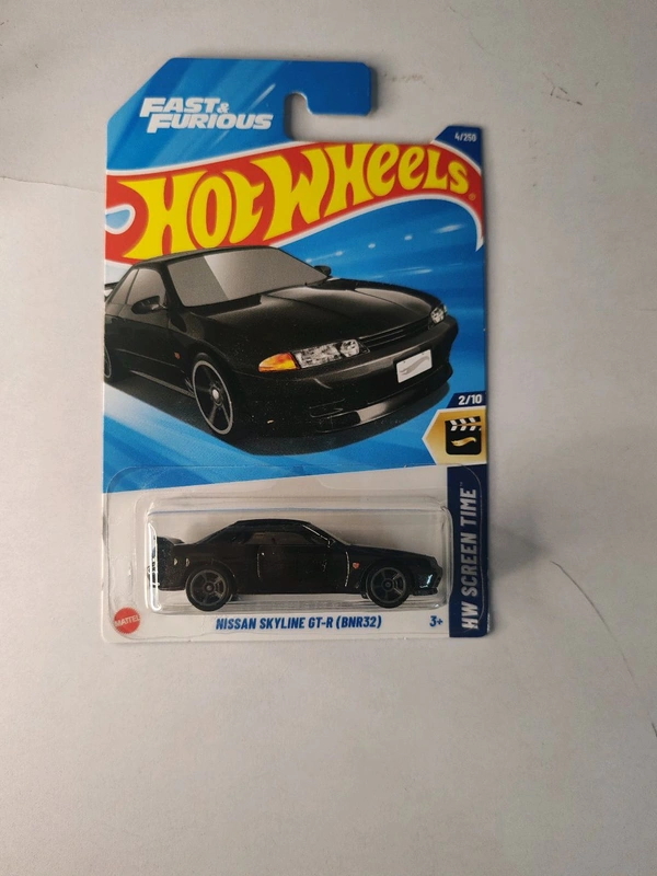 HOTWHEELS Hot Wheels 1:64 Scale | NISSAN SKYLINE GT-R (BNR32) | HW SCREEN TIME | 2/10 | 4/250