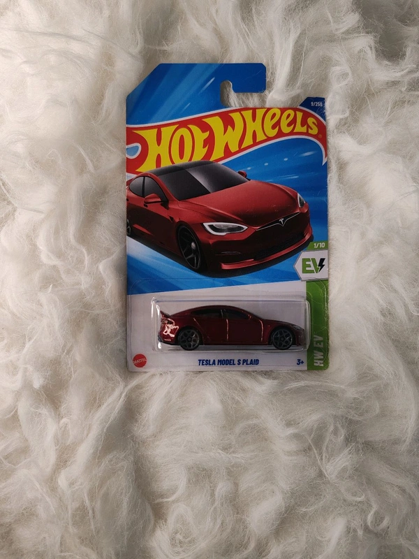 HOTWHEELS Hot Wheels 1:64 Scale | TESLA MODEL S PLAID | HW EV | 1/10 | 9/250