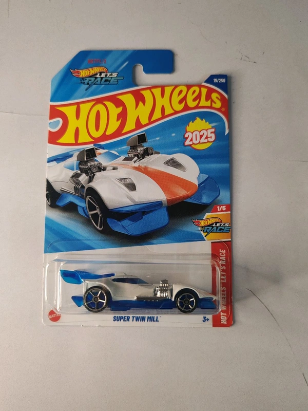 HOTWHEELS Hot Wheels 1:64 Scale | SUPER TWIN MILL | HOT WHEELS LET'S RACE | 1/5 | 19/250