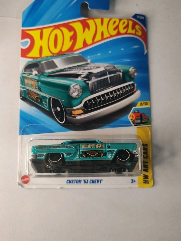 HOTWHEELS Hot Wheels 1:64 Scale | CUSTOM 53 CHEVY | HW ART CARS | 2/10 | 12/250