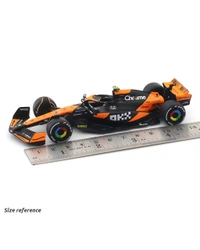 Bburago Original McLaren MCL38 Miami Grand Prix 2024 Set of 2 |Bburago| Licensed Diecast Car | 1:43 Scale Model 