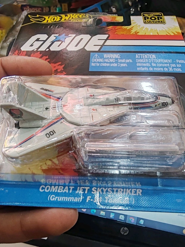 Hotwheels Premium | G.I.JOE| COMBAT JET SKYSTRIKER| Grumman* F-14 Tomcat| pop culture 2025|HXD63
