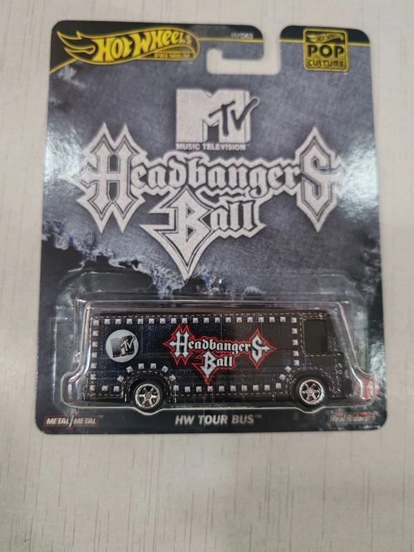 Hotwheels Premium | Mtv| HW TOUR BUS|HEADBANGERS BALL| Pop culture 2025|HXD63