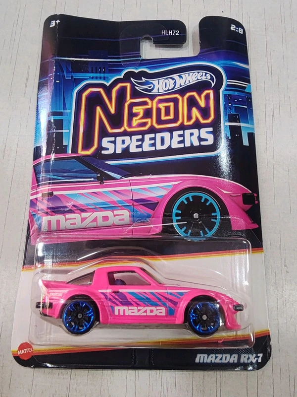 Hot Wheels NEON SPEEDERS | MAZDA RX-7|HLH72| 2:8