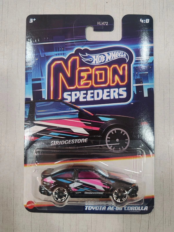 Hot Wheels NEON SPEEDERS | TOYOTA AE-86 COROLA|HLH72| 4:8