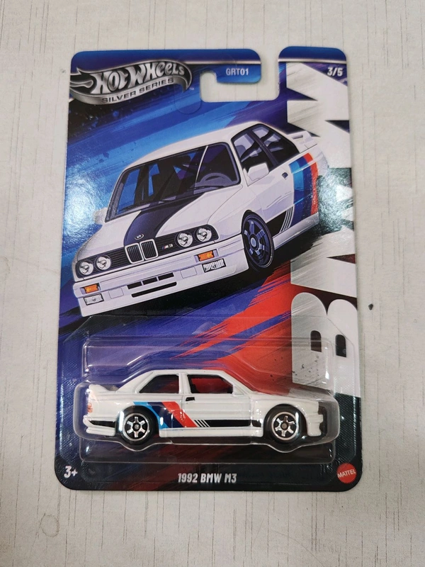 Hot Wheels Sliver Series |BMW M1|2016 BMW M2|1992 BMW M3|BMW M4|2001 BMW M5 Set Of 5