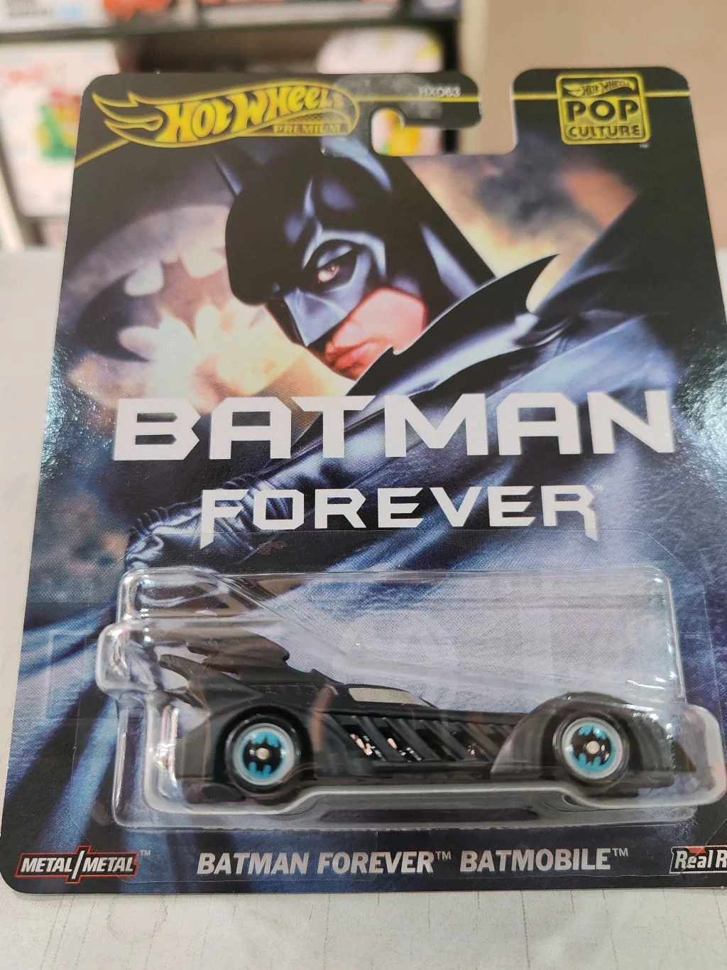 Hotwheels Premium 2025 | BATMAN FOREVER BATMOBILE|REAL RIDERS | Pop ...