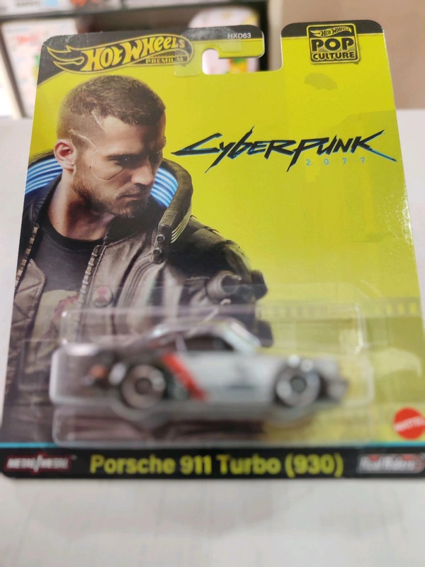 Hotwheels Premium 2025 | PORSCHE 911 TURBO (930) | CYBER PUNK |REAL RIDERS | Pop culture |HXD63