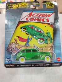 Hotwheels Premium 2025 | ACTION COMICS #1- ACTION SEDAN | REAL RIDERS | Pop culture |HXD63