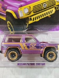 Hot Wheels 1:64 Scale| 57th Anniversary Purple and Gold Series|Nissan Patrol Custom|3/6