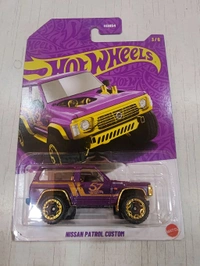 Hot Wheels 1:64 Scale| 57th Anniversary Purple and Gold Series|Nissan Patrol Custom|3/6