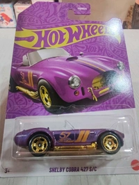 Hot Wheels 1:64 Scale| 57th Anniversary Purple and Gold Series|Shelby Cobra 427 S/C |4/6