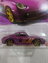Hot Wheels 1:64 Scale| 57th Anniversary Purple and Gold Series|Porsche Cayman S|5/6
