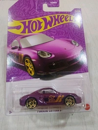 Hot Wheels 1:64 Scale| 57th Anniversary Purple and Gold Series|Porsche Cayman S|5/6