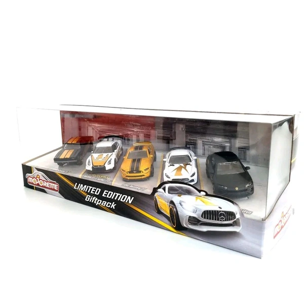 MAJORETTE LIMITED EDITION PACK | DODGE CHARGER R/T | NISSAN GT-R NISMO GT3 | FORD MUSTANG GT  | MERCEDES-AMG GT R | LAMBORGHINI URUS | SET OF 5 CARS