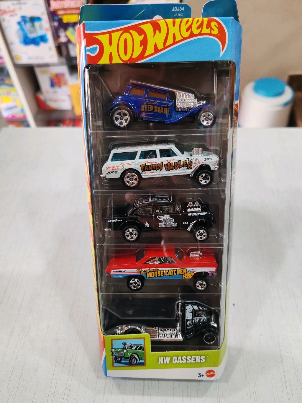 Hot Wheels HW GASSERS Pack of 5 ( 55 CHEVY BEL AIR GASSER