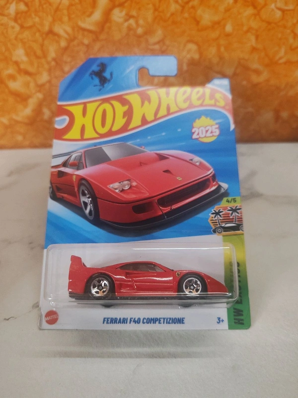 HOTWHEELS Hot Wheels 1:64 Scale | FERRARI F40 COMPETIZIONE | HW Exotics | red | 4/5 | 198/250