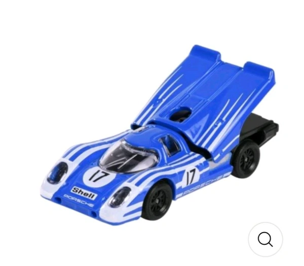 Majorette | Porsche 917 | Diecast Car Model |Blue White |1:64 Scale