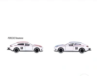 Majorette | Porsche Panamera Turbo | Diecast Car Model | White |1:64 Scale