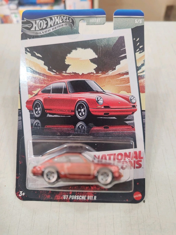 HOTWHEELS Hot Wheels SILVER SERIES | NATIONAL ICONS | '67 PORSCHE 911 R |HRT81| 5/5 CHASE CAR