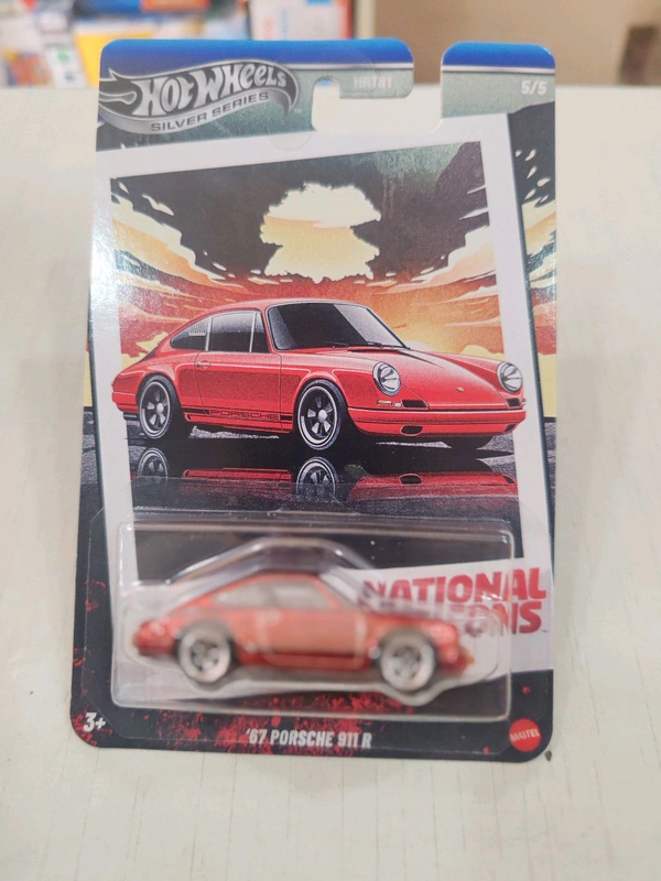 HOTWHEELS Hot Wheels SILVER SERIES | NATIONAL ICONS | '67 PORSCHE 911 R |HRT81| 5/5 CHASE CAR