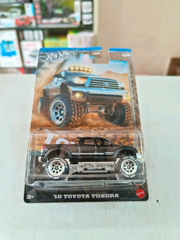 HOTWHEELS Hot Wheels SILVER SERIES | TOYOTA TRUCKS | SET OF 5 CARS |TOYOTA LAND CRUISER| TOYOTA LAND CRUISER 80 | '10 TOYOTA TUNDRA | TOYOTA OFF-ROAD TRUCK | '20 TOYOTA TACOMA | GDG44