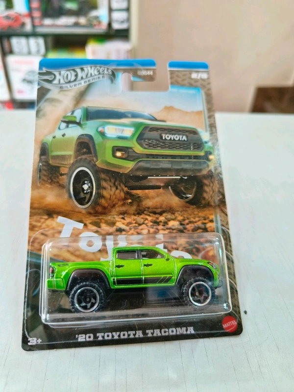 HOTWHEELS Hot Wheels SILVER SERIES | TOYOTA TRUCKS | SET OF 5 CARS |TOYOTA LAND CRUISER| TOYOTA LAND CRUISER 80 | '10 TOYOTA TUNDRA | TOYOTA OFF-ROAD TRUCK | '20 TOYOTA TACOMA | GDG44