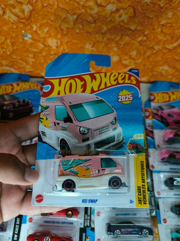 Hot Wheels 1:64 Scale | KEI SWAP | Art Cars | PINK | Case M | 11/250