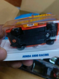 Hot Wheels 1:64 Scale | HONDA S800 RACING | Compact Kings | Orange | Case L Treasure Hunt | 212/250