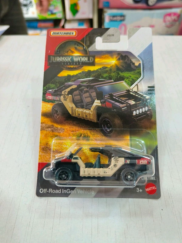 MATCHBOX  | OFF-ROAD INGEN VEHICLE | JURASSIC WORLD REBIRTH | JGL59