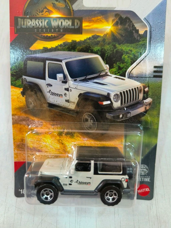 MATCHBOX  | '18 Jeep Wrangler | JURASSIC WORLD REBIRTH | JGL59