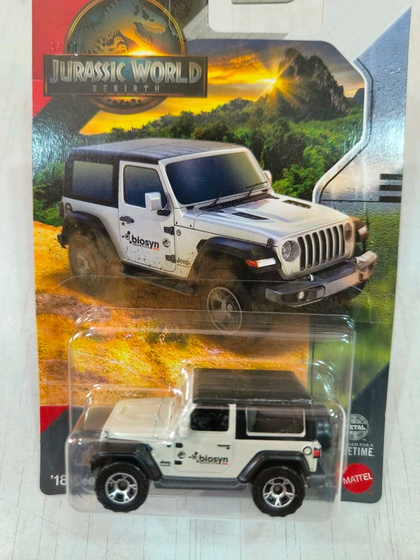 MATCHBOX  | '18 Jeep Wrangler | JURASSIC WORLD REBIRTH | JGL59