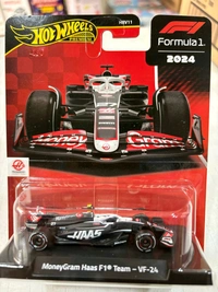 HOTWHEELS Hot wheels Premium 2025 | MoneyGram Haas F1® Team - VF-24 | FORMULA 1  | HRV11