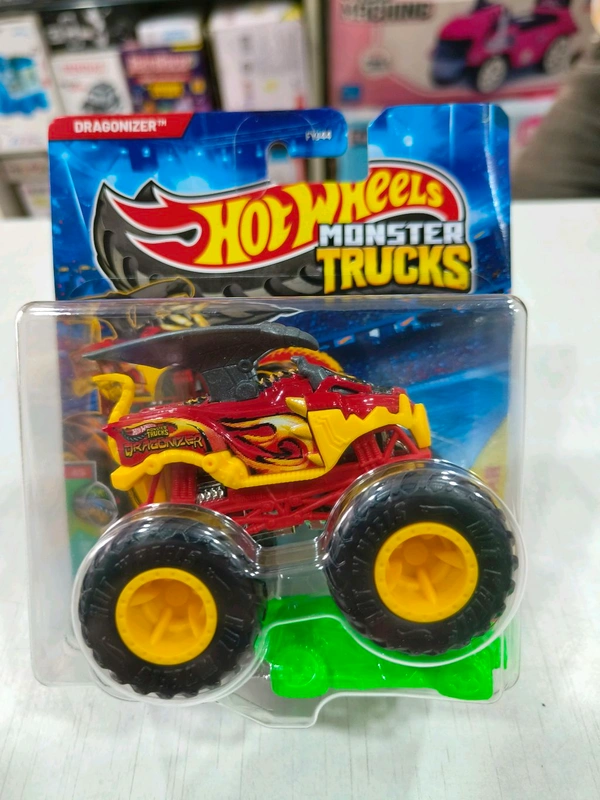 DRAGONIZER | BEAST BASHERS | HOT WHEELS MONSTER TRUCKS 1:64 SCALE | FYJ44