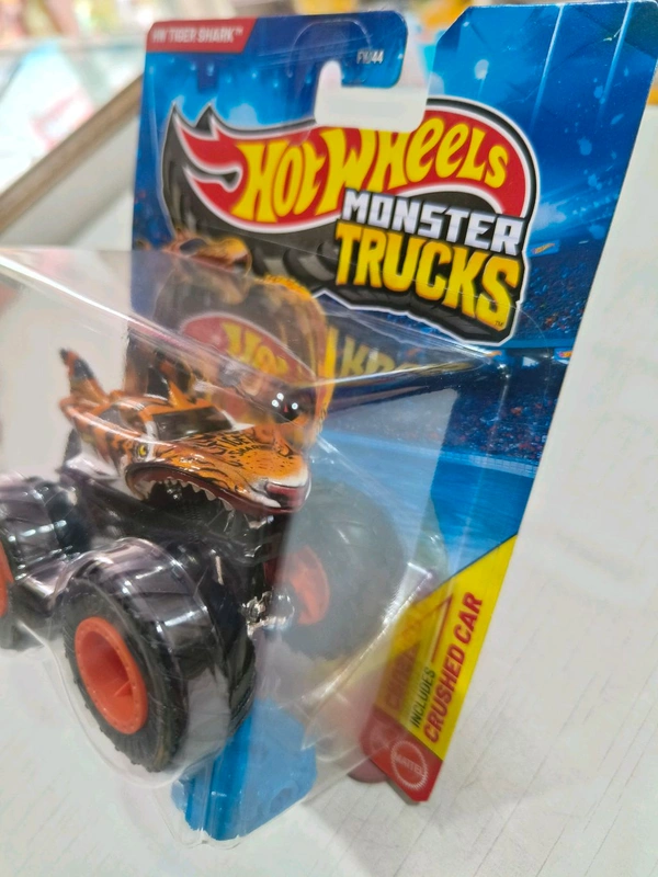 HW TIGER SHARK | HOT WHEELS  MONSTER TRUCK LIVE | HOT WHEELS MONSTER TRUCKS 1:64 SCALE | FYJ44