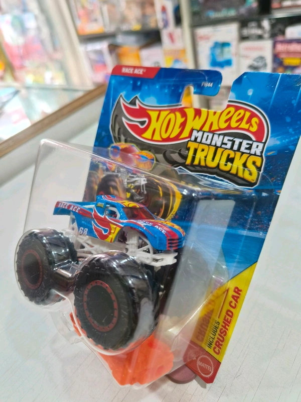 RACE ACE | HWMT BACK TO BASICS | HOT WHEELS MONSTER TRUCKS 1:64 SCALE | FYJ44