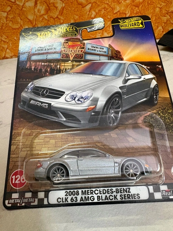 HOTWHEELS 2008 MERCEDES-BENZ  CLK 63 AMG BLACK SERIES | BOULEVARD | Hot wheels Premium 2025 | GJT68
