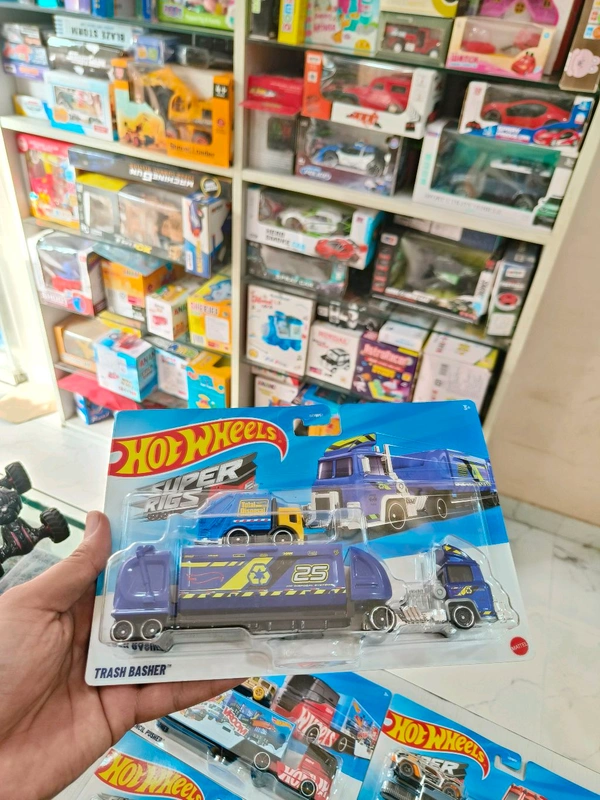 HOTWHEELS Hot Wheels SUPER RIGS | TRASH BASHER | BDW51