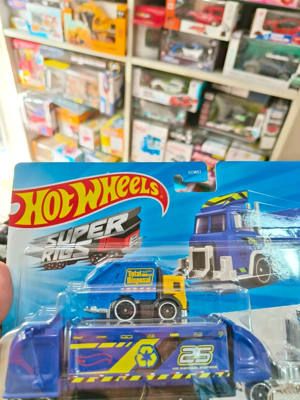HOTWHEELS Hot Wheels SUPER RIGS | TRASH BASHER | BDW51