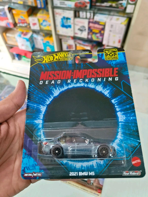 HOTWHEELS Hotwheels Premium 2025 | 2021 BMW M5 | MISSION IMPOSSIBLE DEAD RECKONING | REAL RIDERS | Pop culture | HXD63