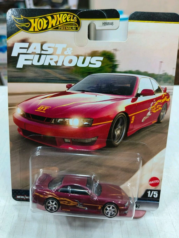 HOT WHEELS Hotwheels Premium 2025 | NISSAN 240SX (S14) | FAST & FURIOUS | REAL RIDERS | HNW46