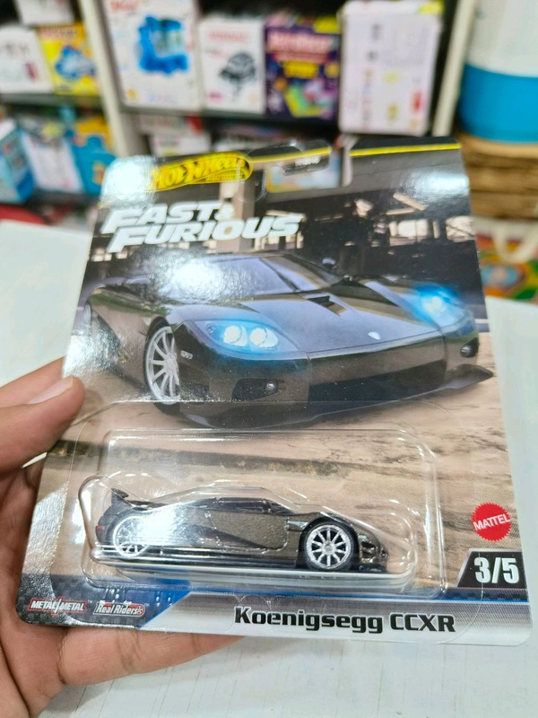 HOT WHEELS Hotwheels Premium 2025 | KOENIGSEGG CCXR | FAST & FURIOUS | REAL RIDERS | HNW46