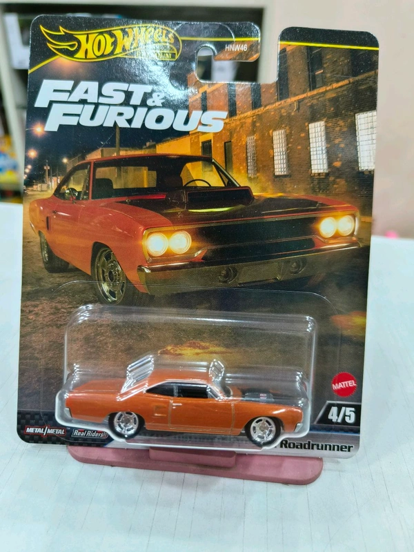 HOT WHEELS Hotwheels Premium 2025 | 1970 CUSTOM PLYMOUTH ROADRUNNER | FAST & FURIOUS | REAL RIDERS | HNW46