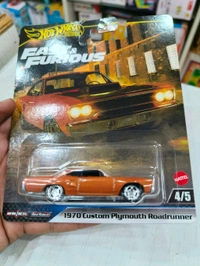 HOT WHEELS Hotwheels Premium 2025 | 1970 CUSTOM PLYMOUTH ROADRUNNER | FAST & FURIOUS | REAL RIDERS | HNW46