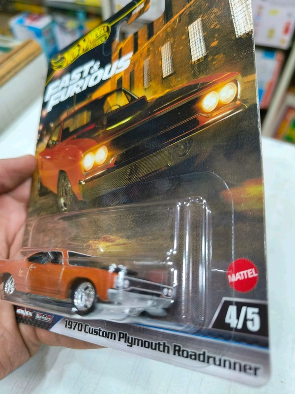 HOT WHEELS Hotwheels Premium 2025 | 1970 CUSTOM PLYMOUTH ROADRUNNER | FAST & FURIOUS | REAL RIDERS | HNW46