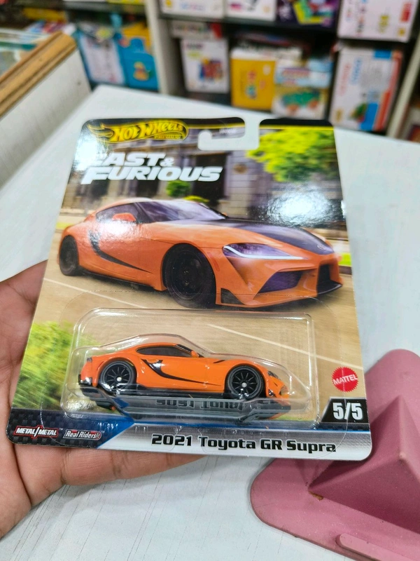 HOT WHEELS Hotwheels Premium 2025 | 2021 TOYOTA GR SUPRA | FAST & FURIOUS | REAL RIDERS | HNW46