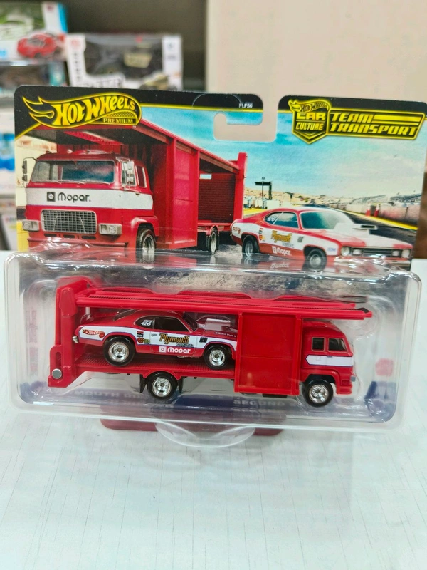 HOT WHEELS Hotwheels Premium 2025 | '73 PLYMOUTH DUSTER | SECOND STORY LORRY | TEAM TRANSPORT | CAR CULTURE | REAL RIDERS | FLF56 | #82