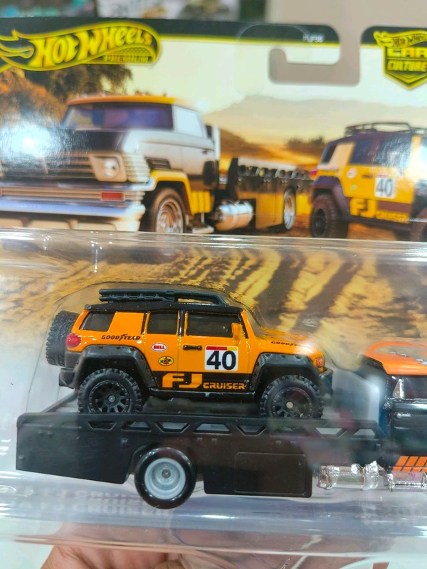 HOT WHEELS Hotwheels Premium 2025 | TOYOTA FJ CRUISER | HORIZON HAULER | TEAM TRANSPORT | CAR CULTURE | REAL RIDERS | FLF56 | #81