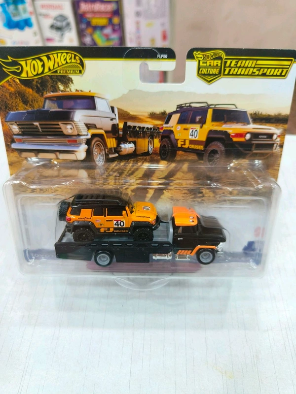 HOT WHEELS Hotwheels Premium 2025 | TOYOTA FJ CRUISER | HORIZON HAULER | TEAM TRANSPORT | CAR CULTURE | REAL RIDERS | FLF56 | #81