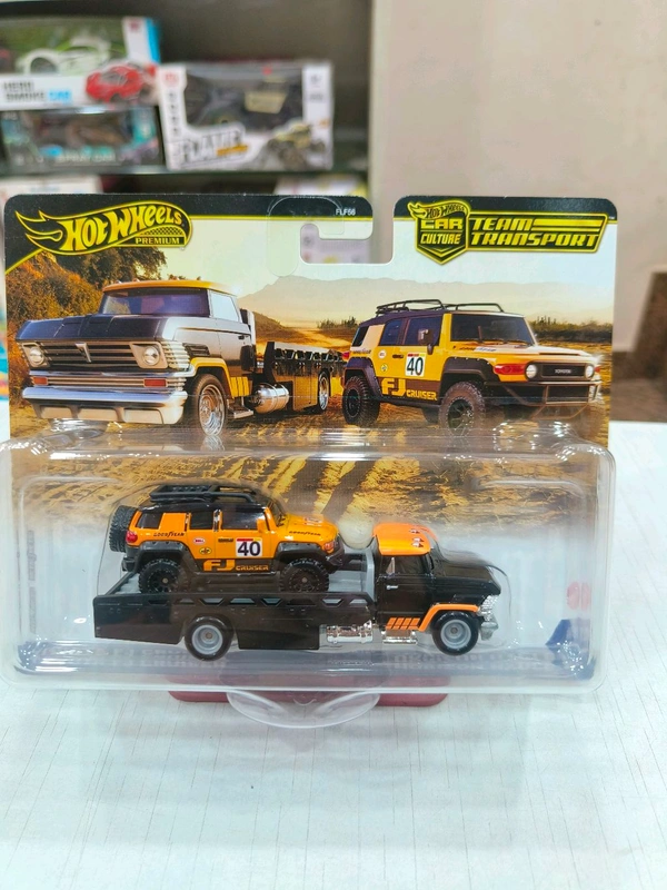 HOT WHEELS Hotwheels Premium 2025 | TOYOTA FJ CRUISER | HORIZON HAULER | TEAM TRANSPORT | CAR CULTURE | REAL RIDERS | FLF56 | #81